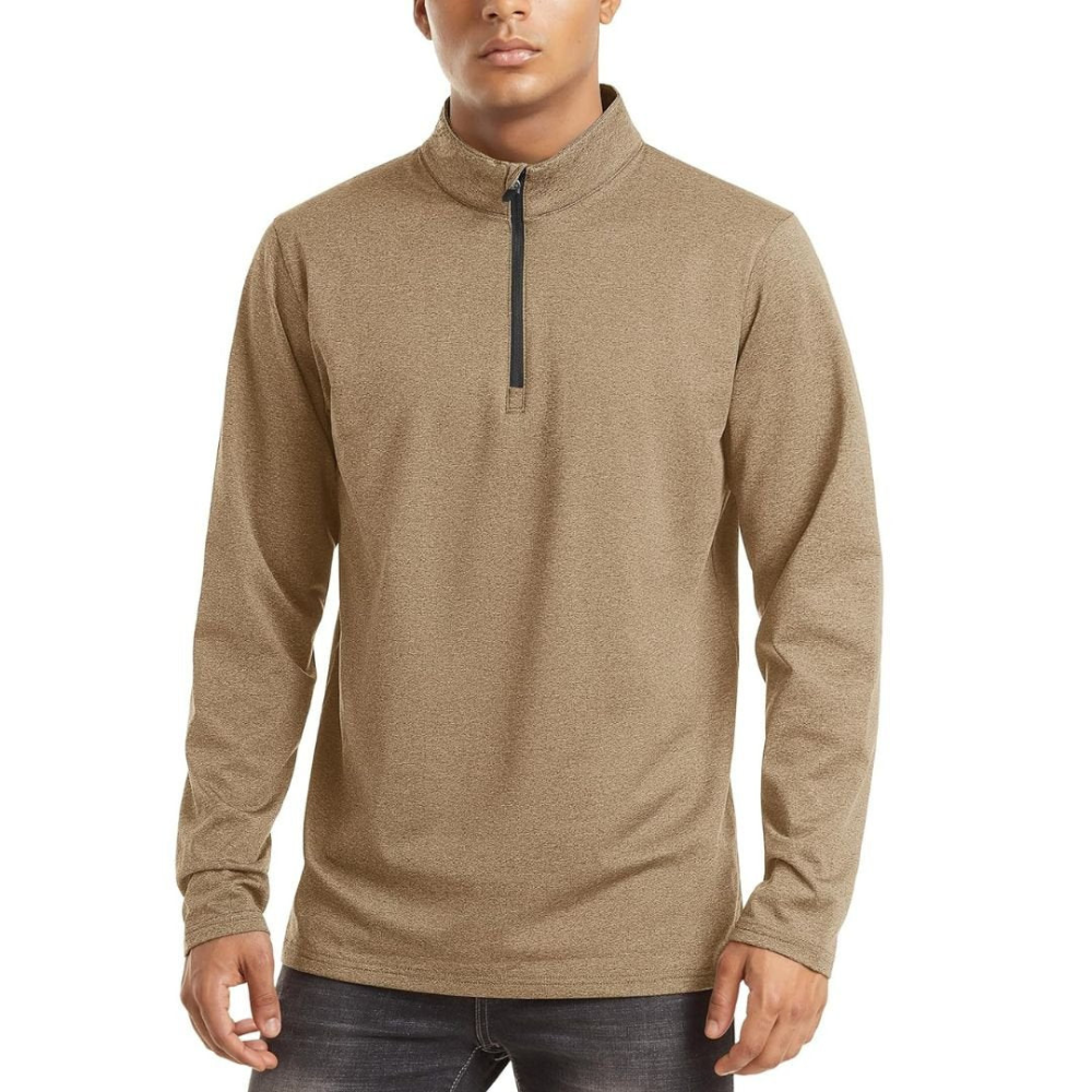 Men's Lightweight Zip Pullover | Casual
