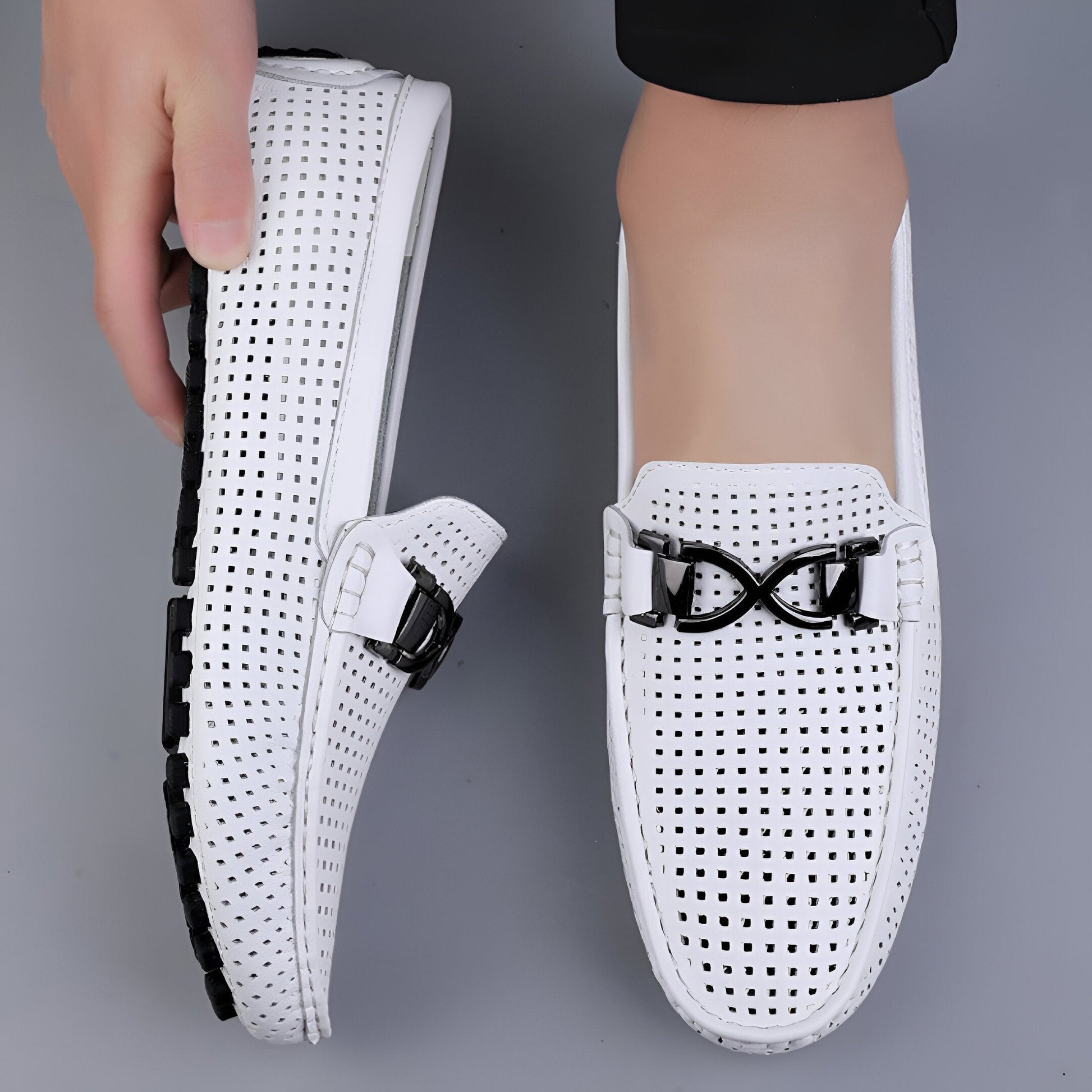 Alberto Comfort Leather Loafers