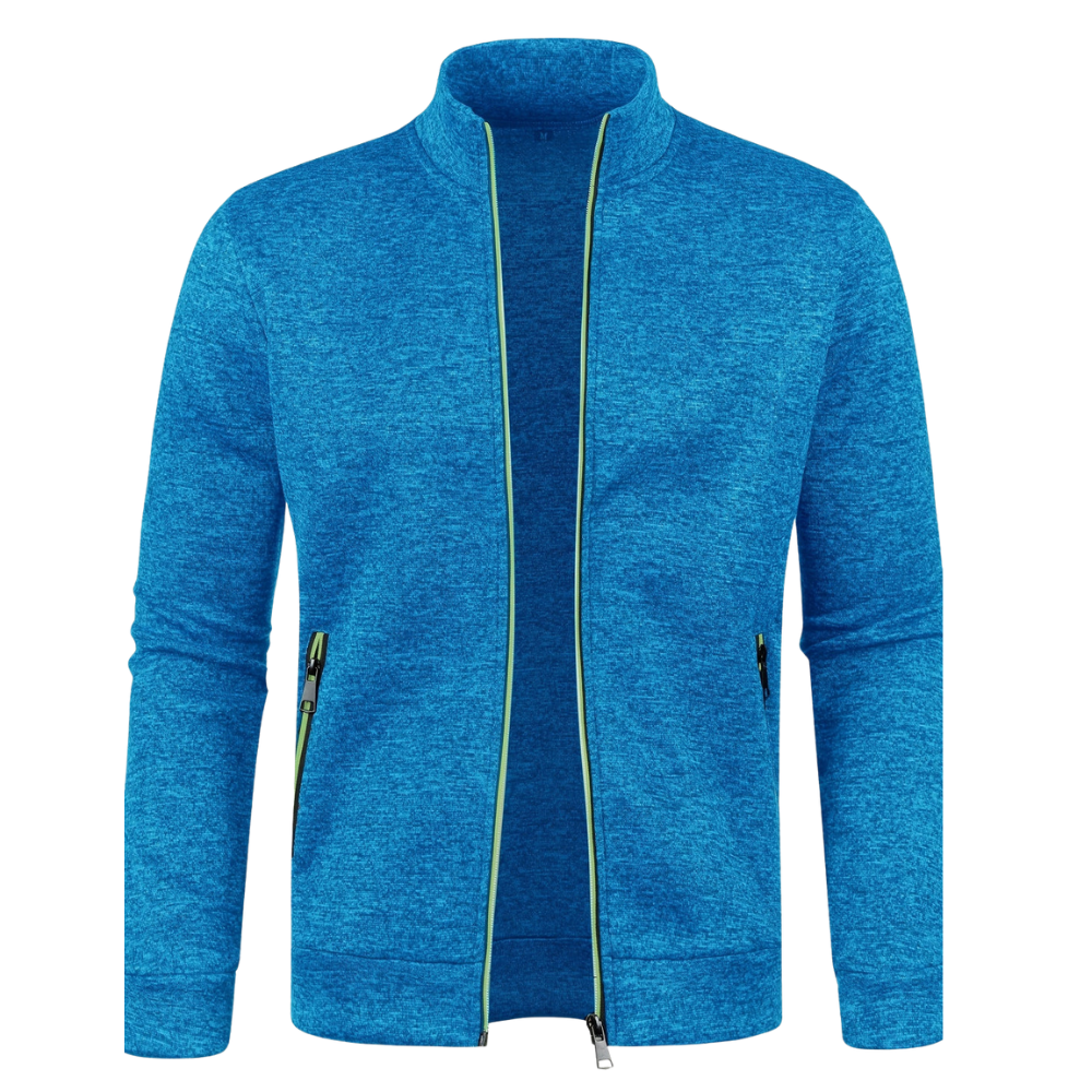 Men's Sporty Zip Jacket | Comfortable