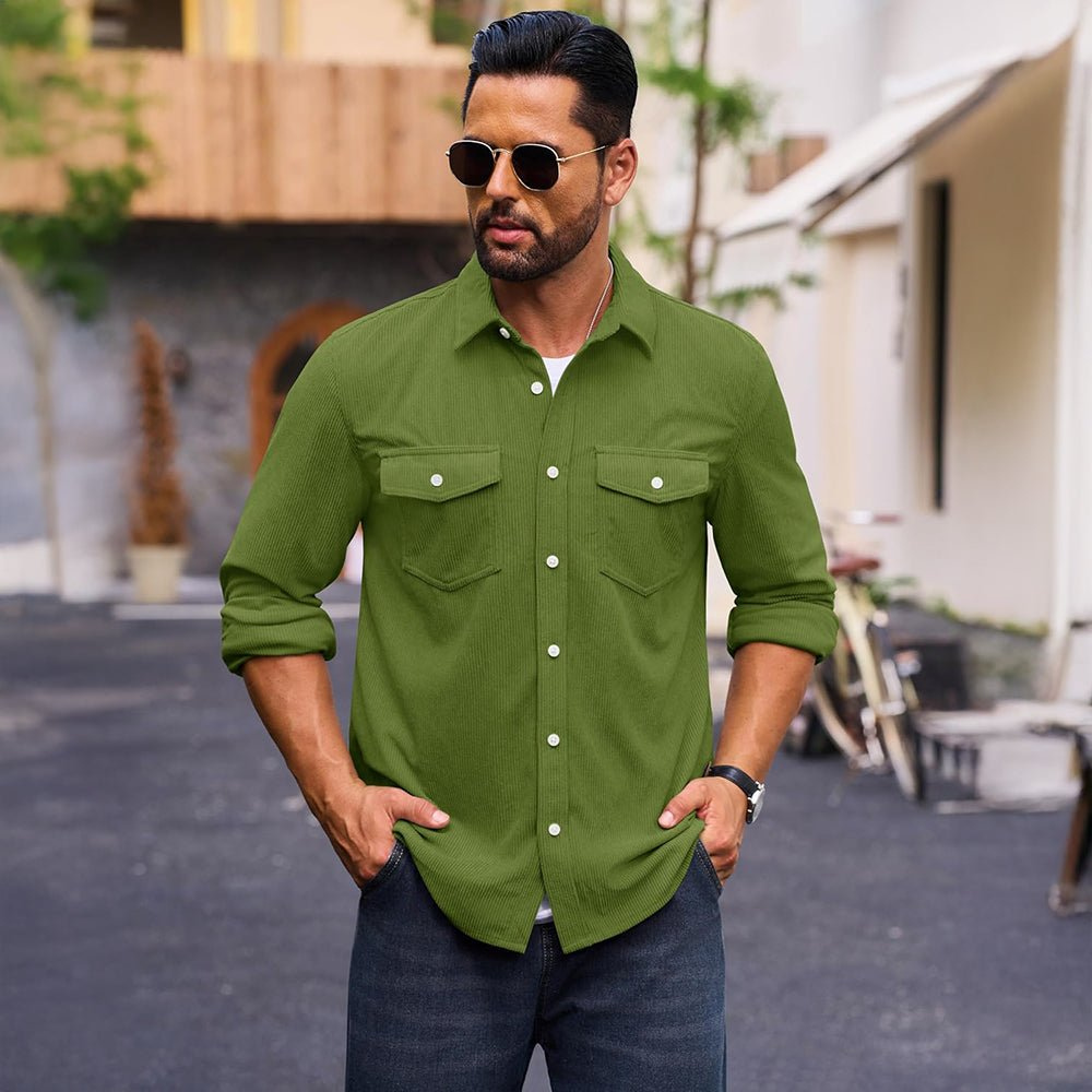 Men's Corduroy Shirt Jacket | Casual