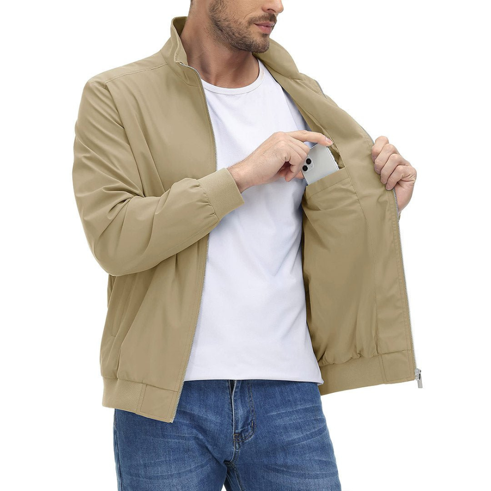 Men's Lightweight Bomber Jacket | Casual