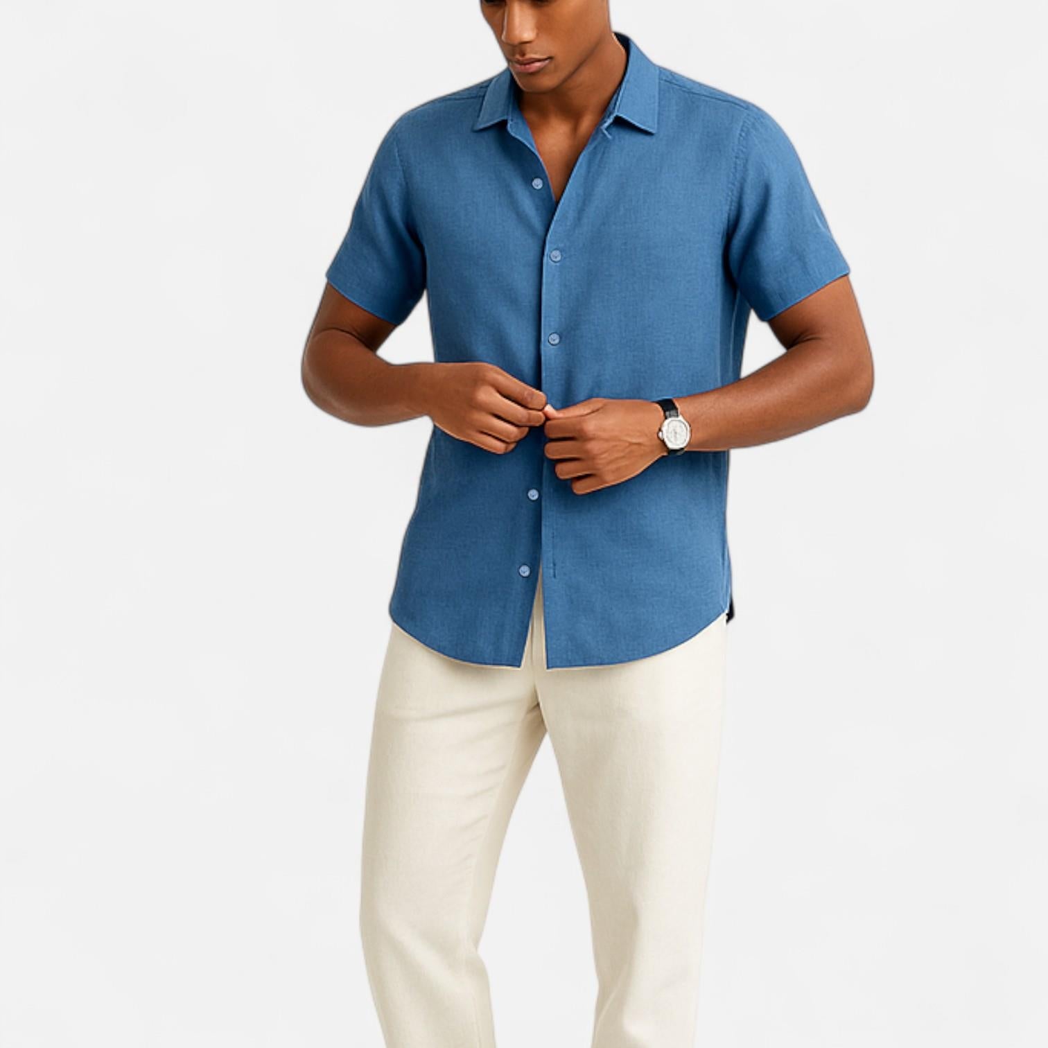 Men’s Linen T-Shirt – Lightweight Comfort, Timeless Sophistication