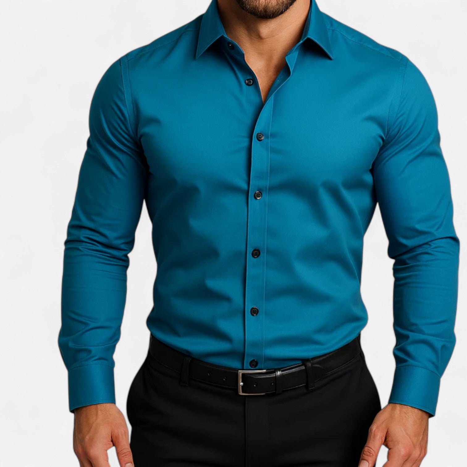 Men’s Classic Wrinkle-Free Shirt – Timeless Elegance, Effortless Maintenance