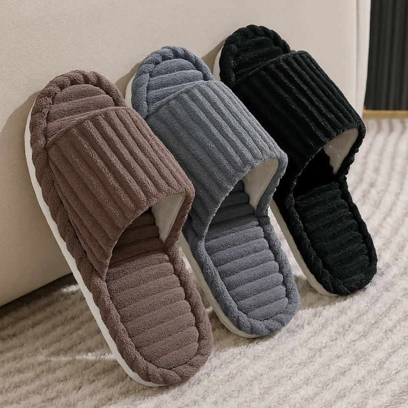 Sophia | Women's Open-Toe Indoor Slippers