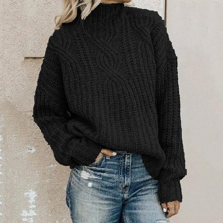Penelope | Women's Winter Cable Knit Sweater
