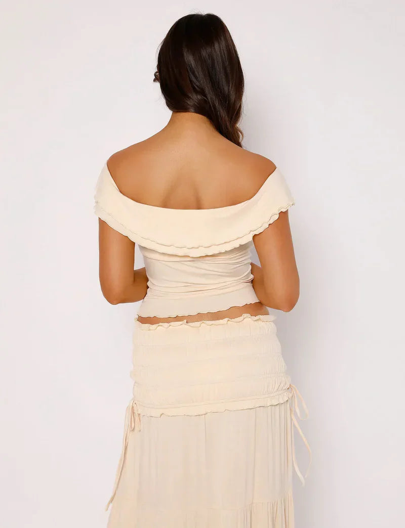 Charlie - Textured Twist Two Piece Set