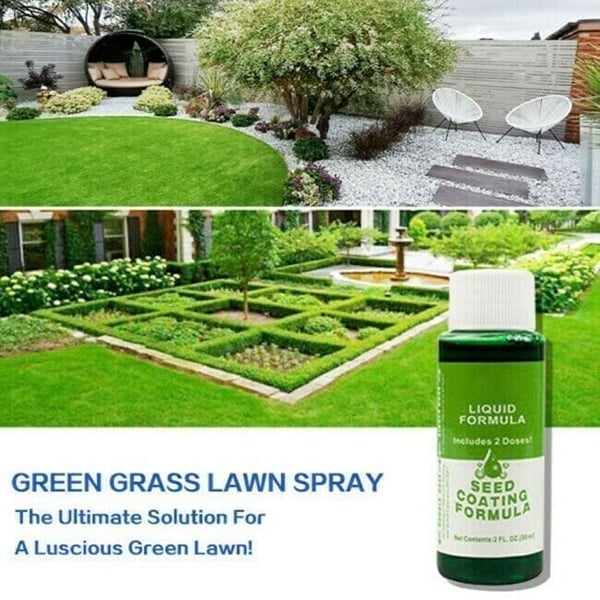 Liquid Seeding Grass Lawn Green Spray System