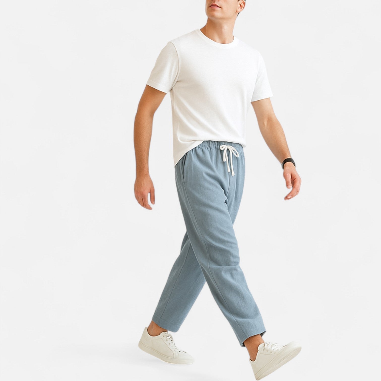Men’s Cotton-Linen Trousers – Effortless Sophistication, Everyday Comfort