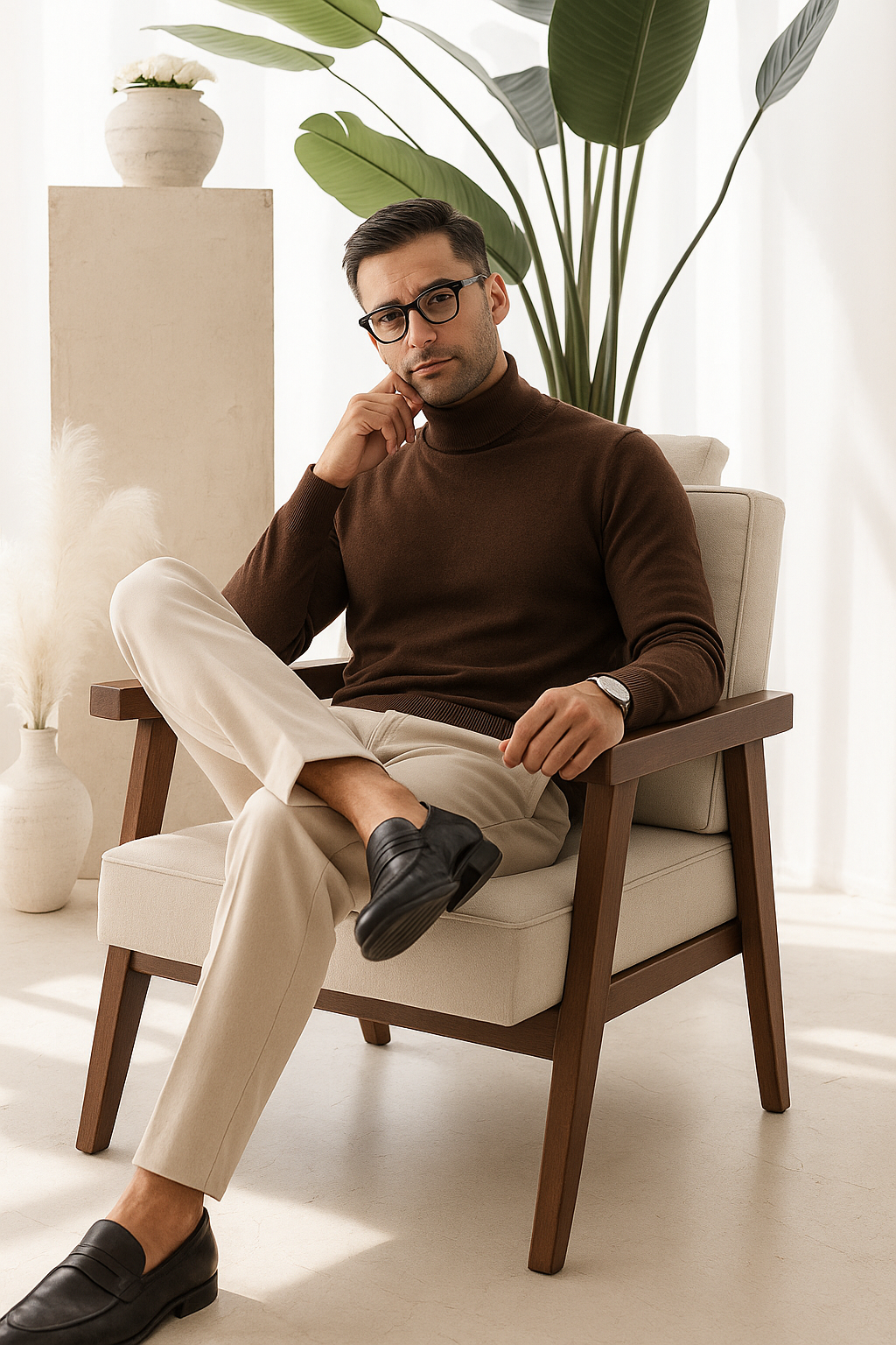 Noah – Luxury Wool Blend Sweater