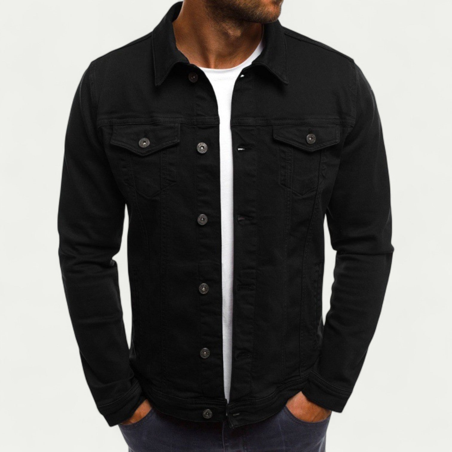 Mens Lightweight denim jacket