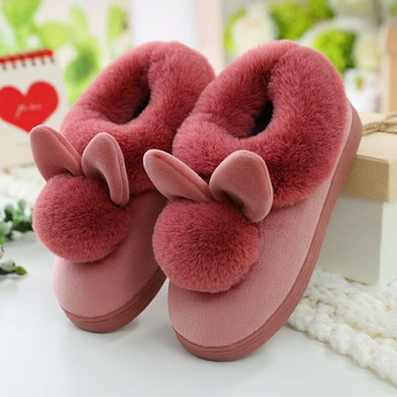 Clara | Women's Rabbit Motif Cozy Slippers
