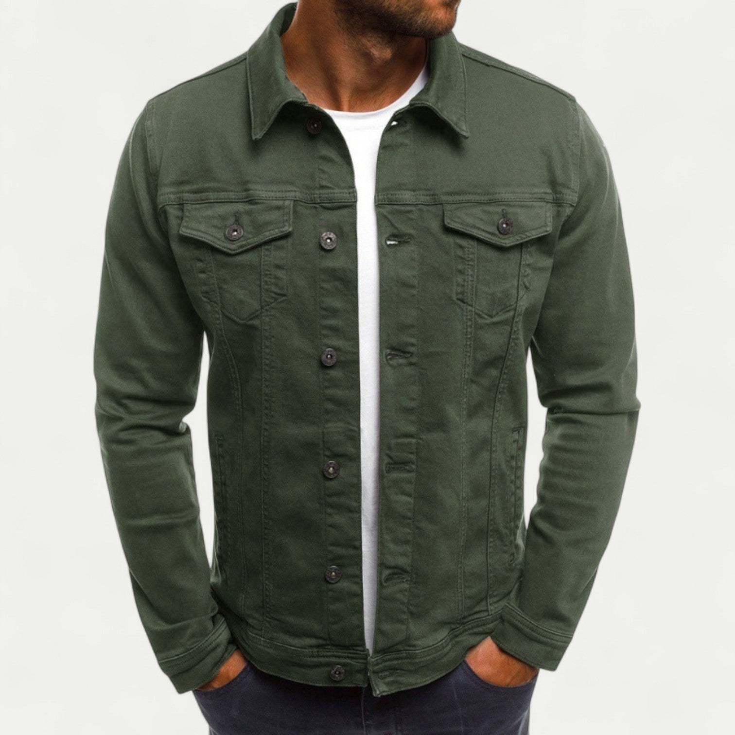 Mens Lightweight denim jacket