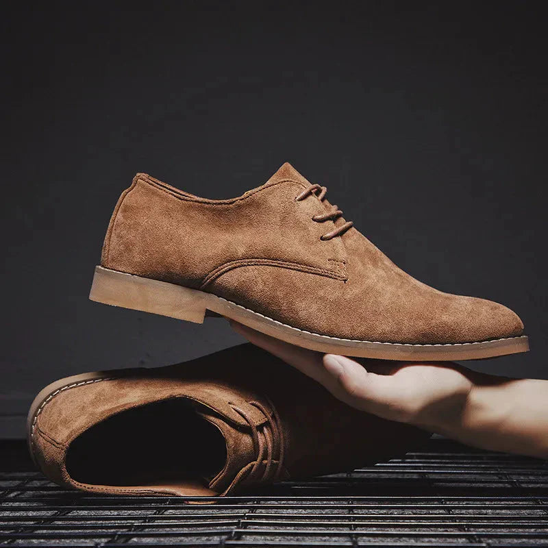 Robert | Men’s Suede Oxford Shoes | Comfortable