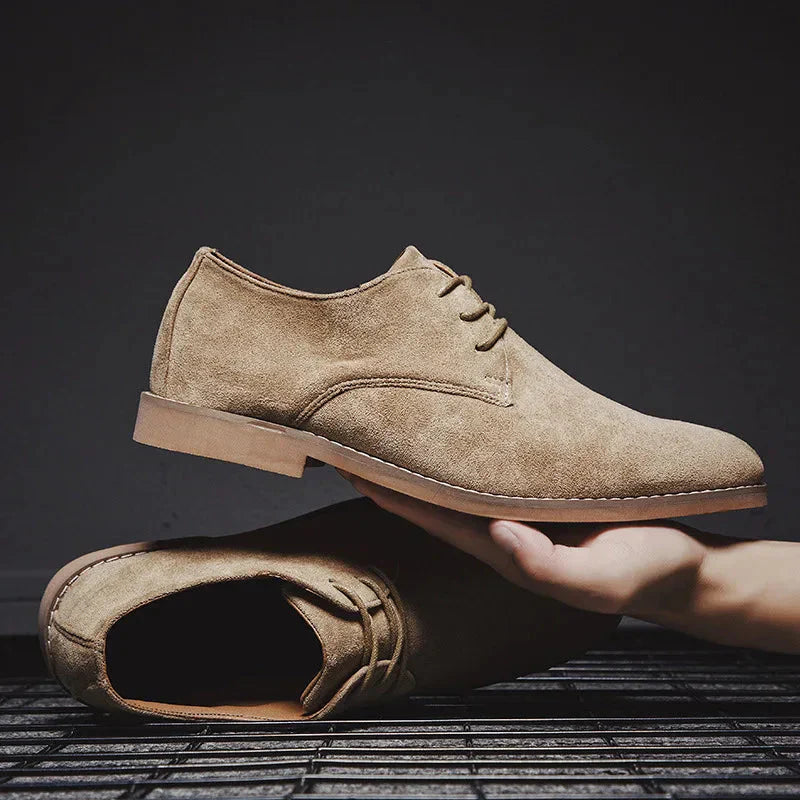 Robert | Men’s Suede Oxford Shoes | Comfortable
