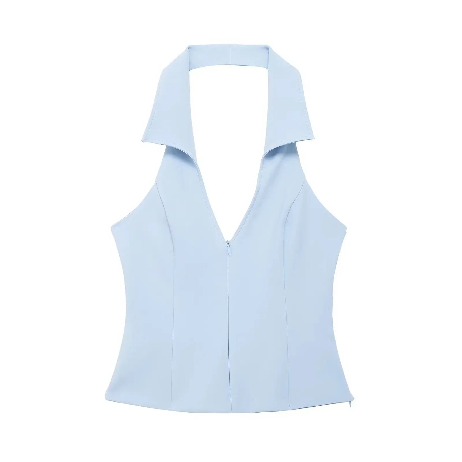 Lexie - V Neck Zip Front Top & Skort Set