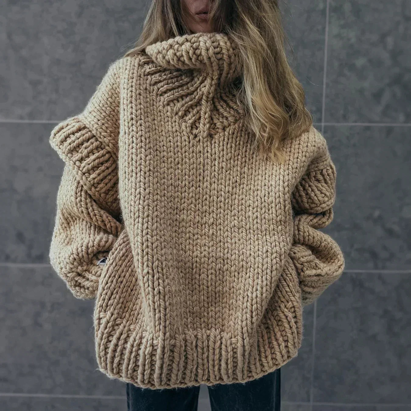 Margot | Cozy Oversized Turtleneck Sweater for Winter