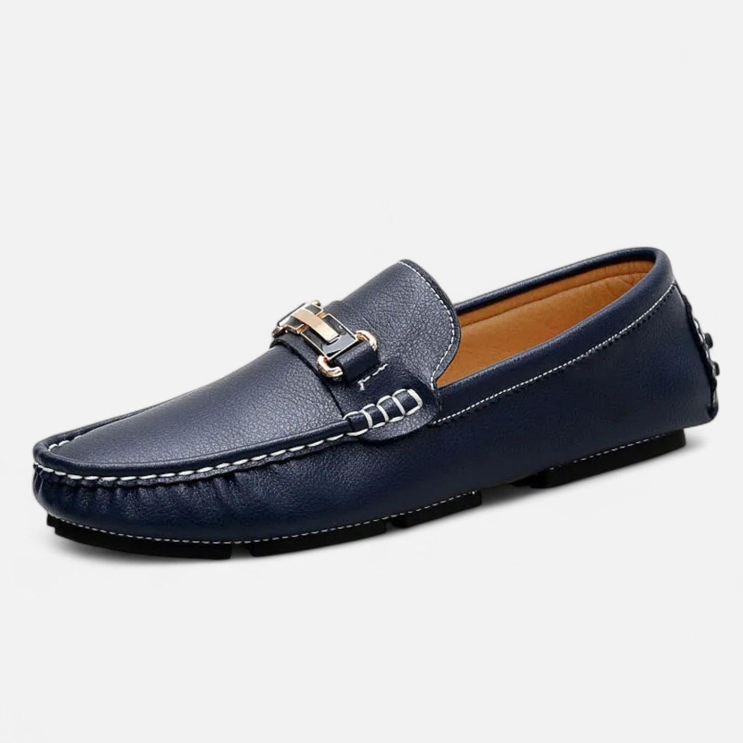 Torino Genuine Leather Loafers – Classic Craftsmanship, Effortless Sophistication