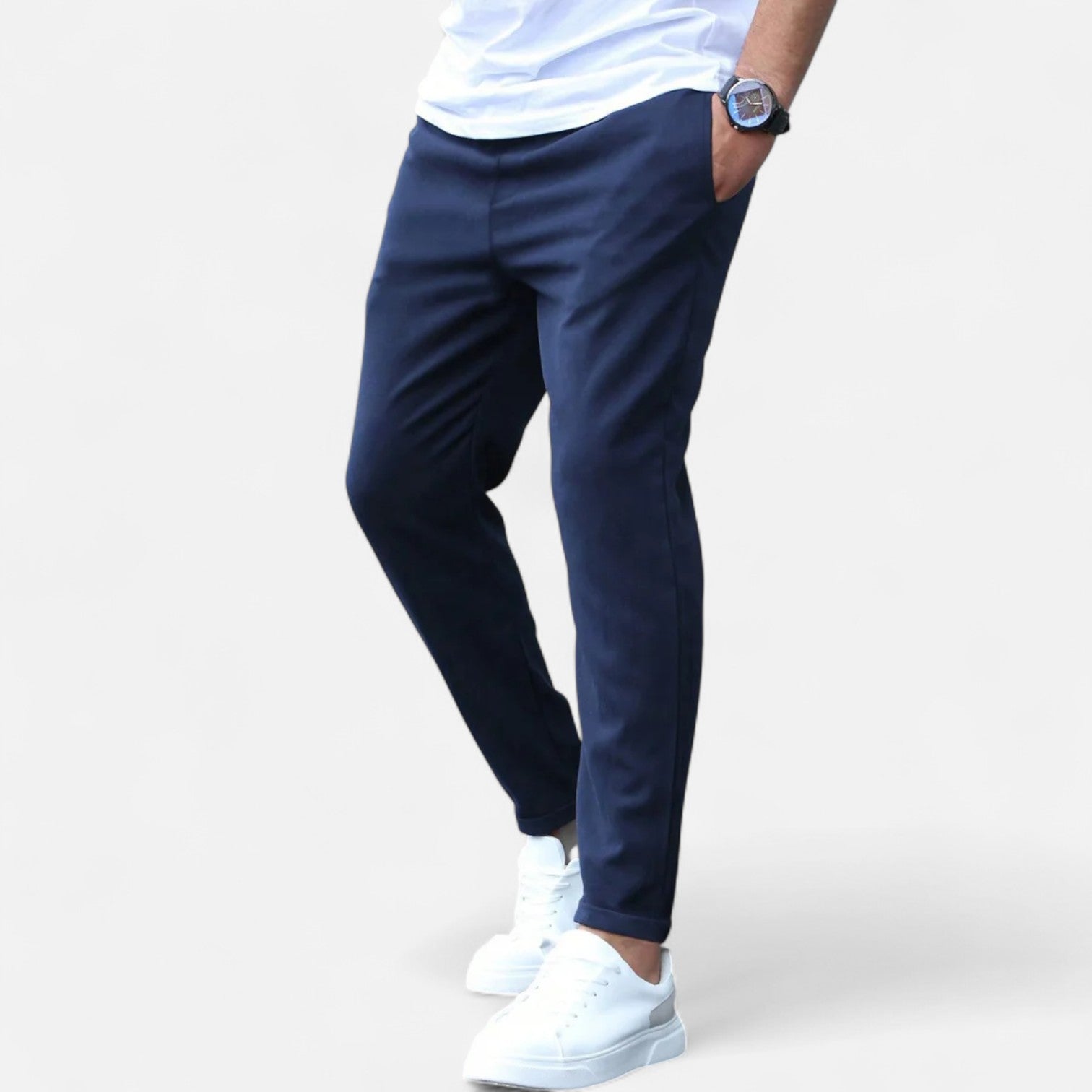 Men’s Comfortable & Stylish Trousers – Everyday Ease, Timeless Appeal