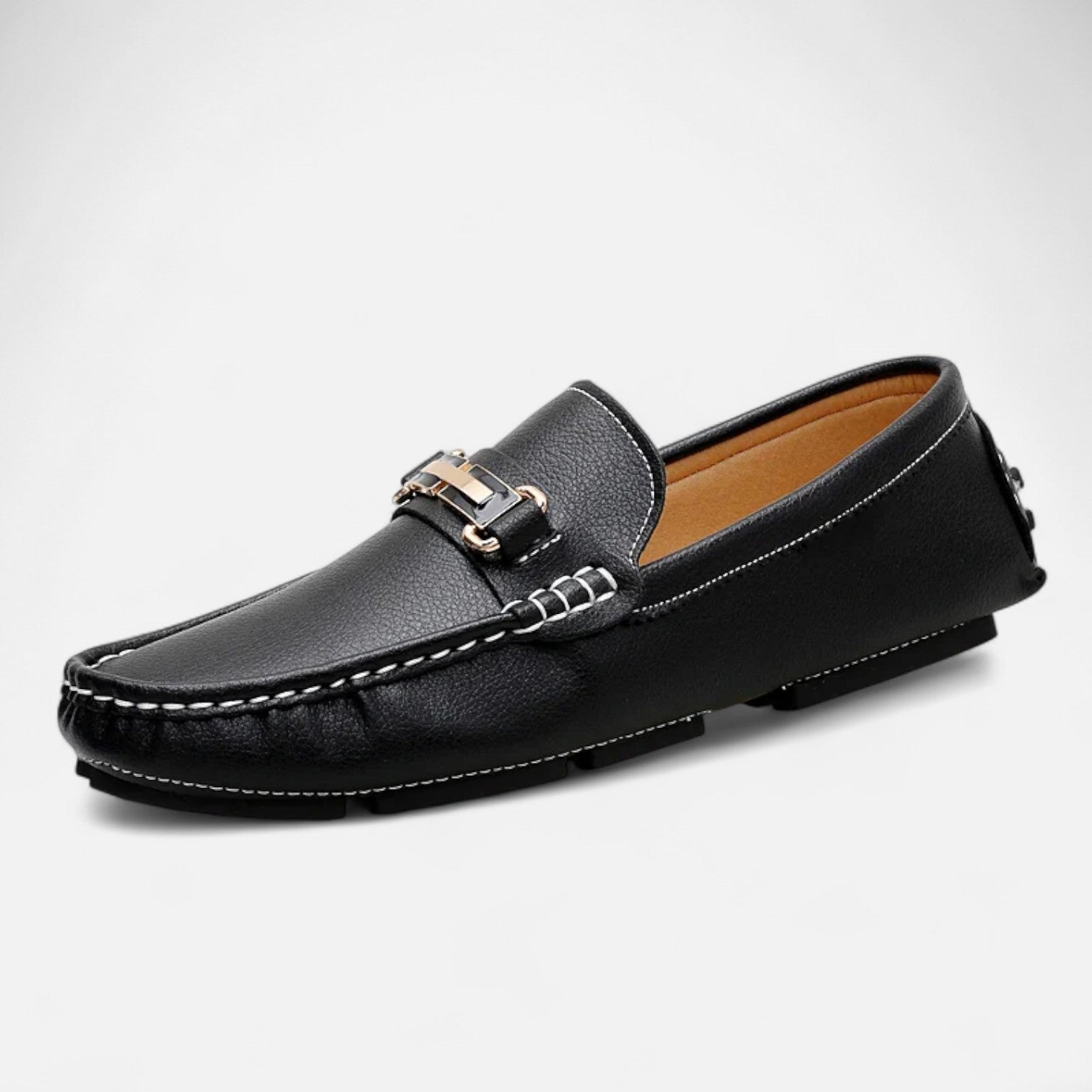 Torino Genuine Leather Loafers – Classic Craftsmanship, Effortless Sophistication