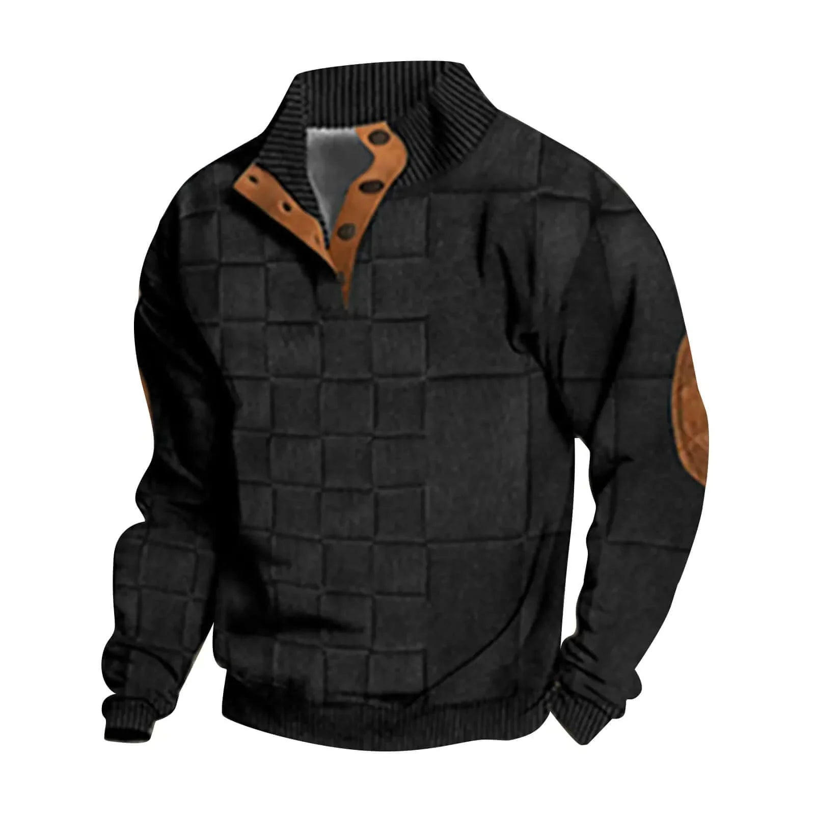 Bluma - Casual retro cashmere sweater for men