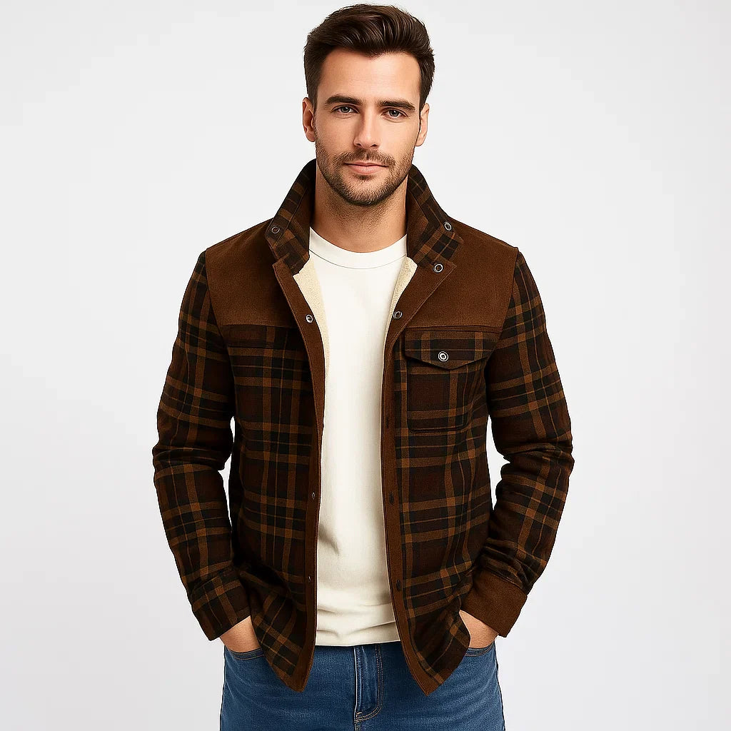 Men's Flannel Shirt Jacket | Cozy