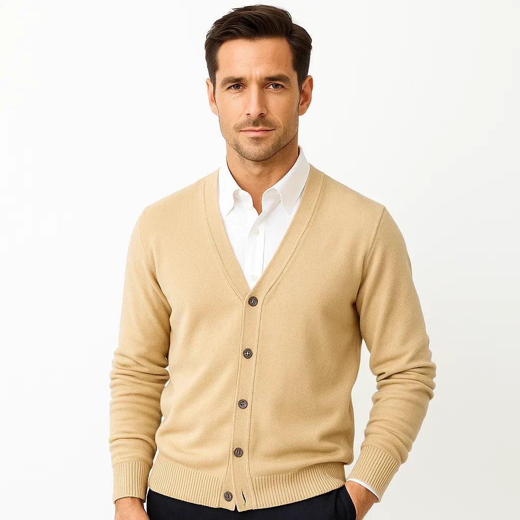 Men's Button-Up Cardigan | Classic