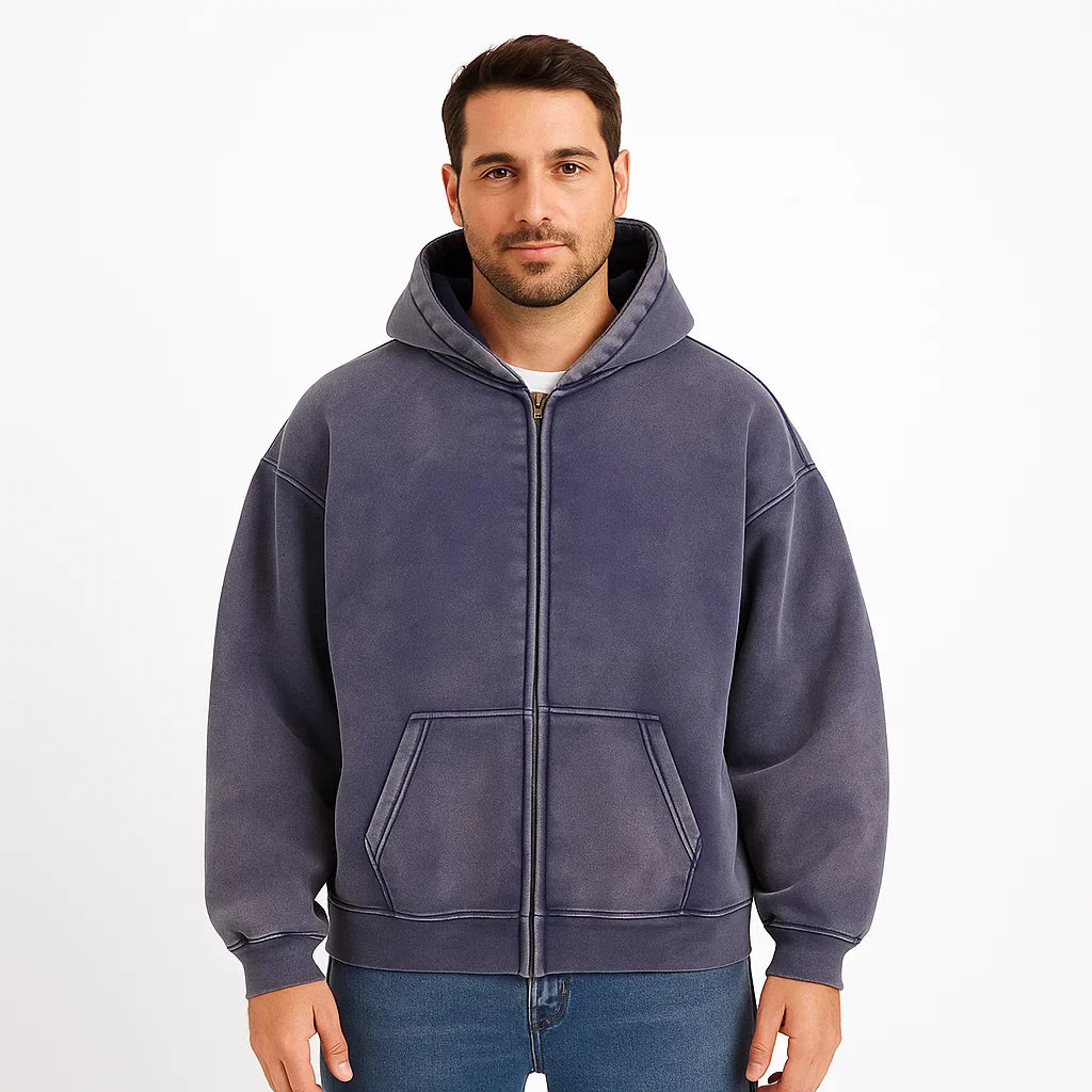 Men's Zipped Vest | Oversized