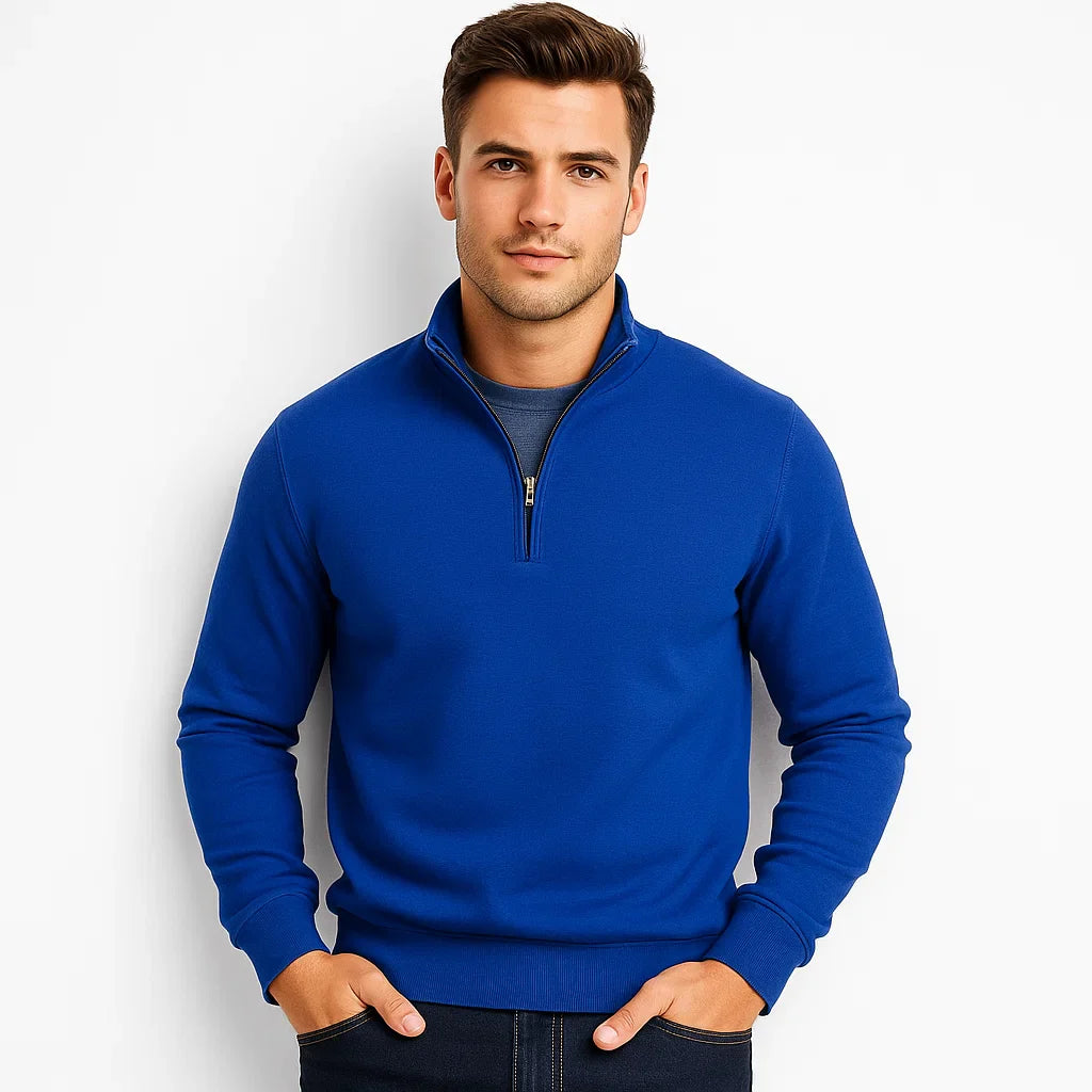 Men’s Casual Zipper Shirt | Pullover