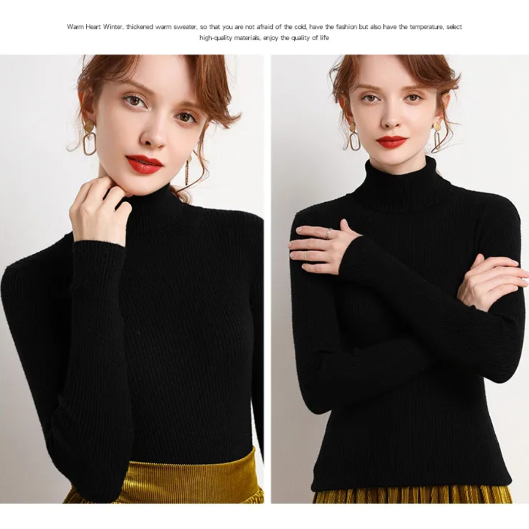 Juliette | Winter-Ready Cashmere Turtleneck Sweater