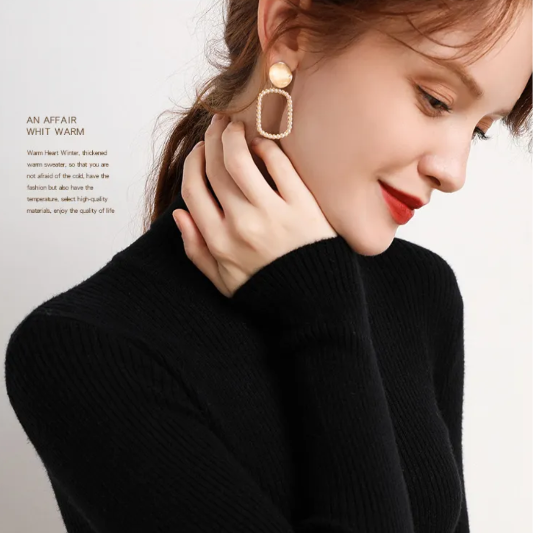 Juliette | Winter-Ready Cashmere Turtleneck Sweater