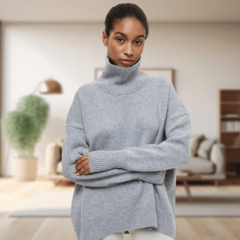 Lucille | Winter-Ready Women's Turtleneck Sweater
