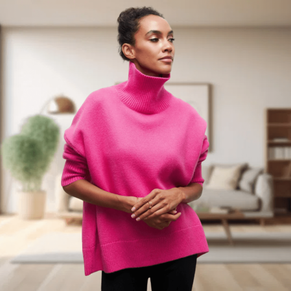 Lucille | Winter-Ready Women's Turtleneck Sweater