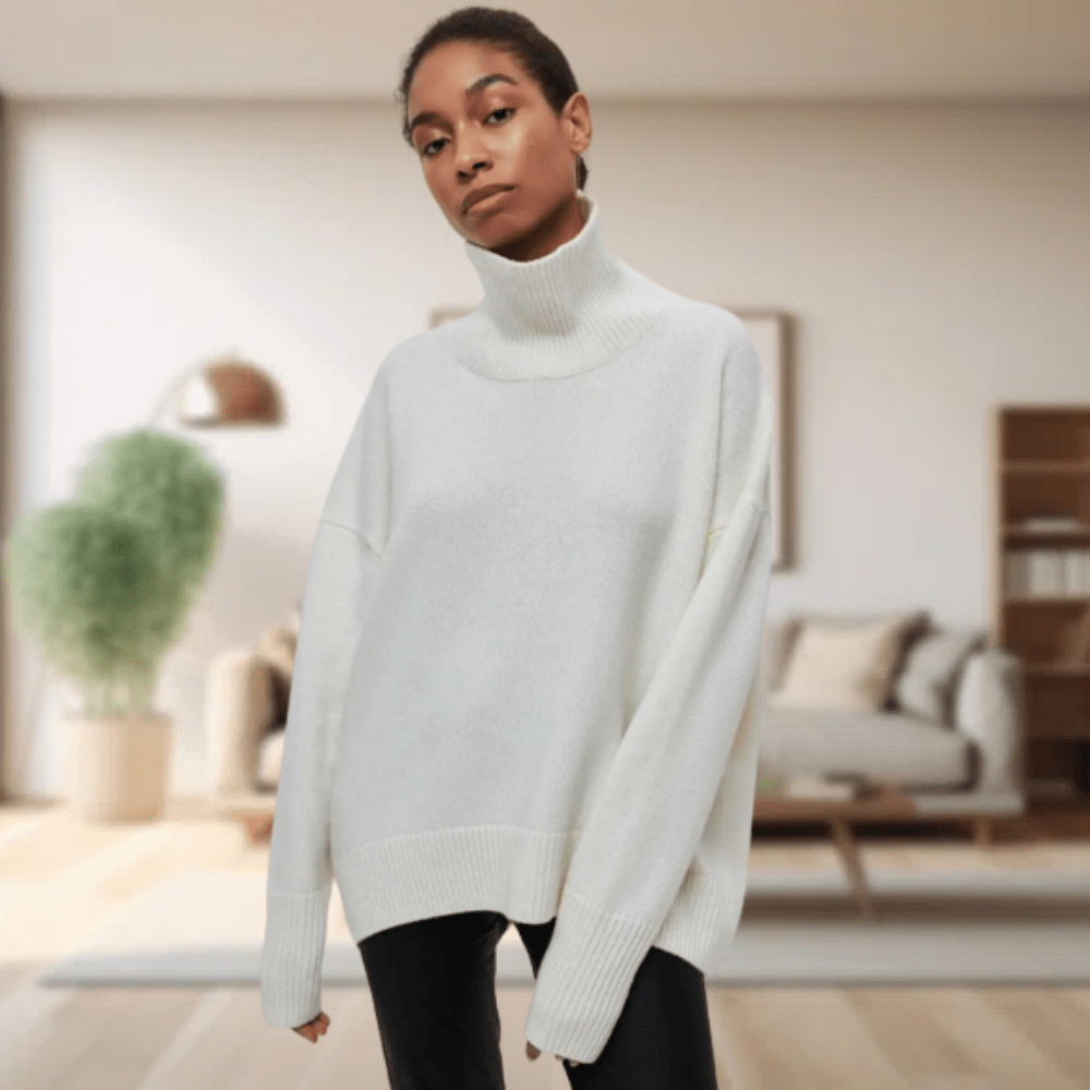 Lucille | Winter-Ready Women's Turtleneck Sweater