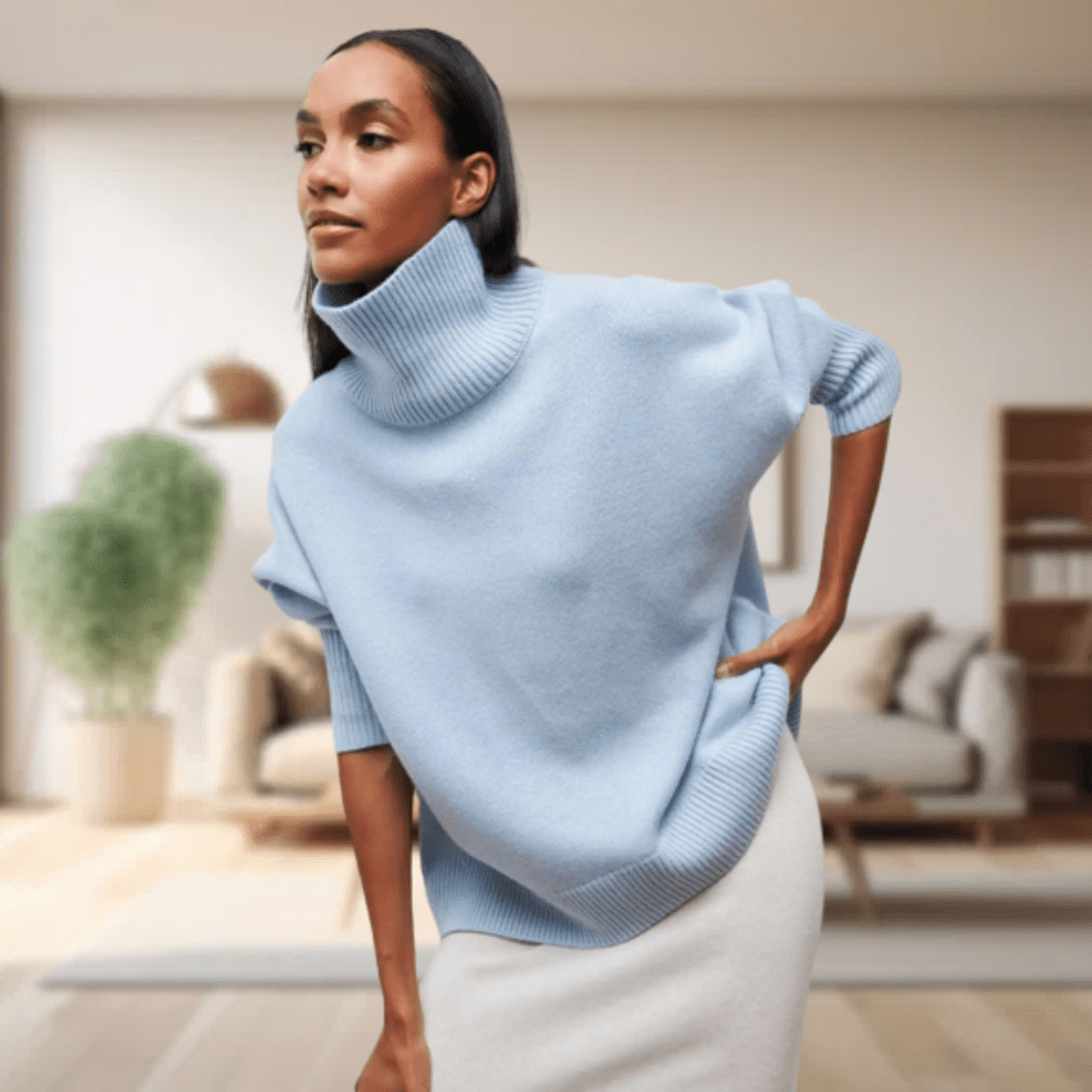 Lucille | Winter-Ready Women's Turtleneck Sweater