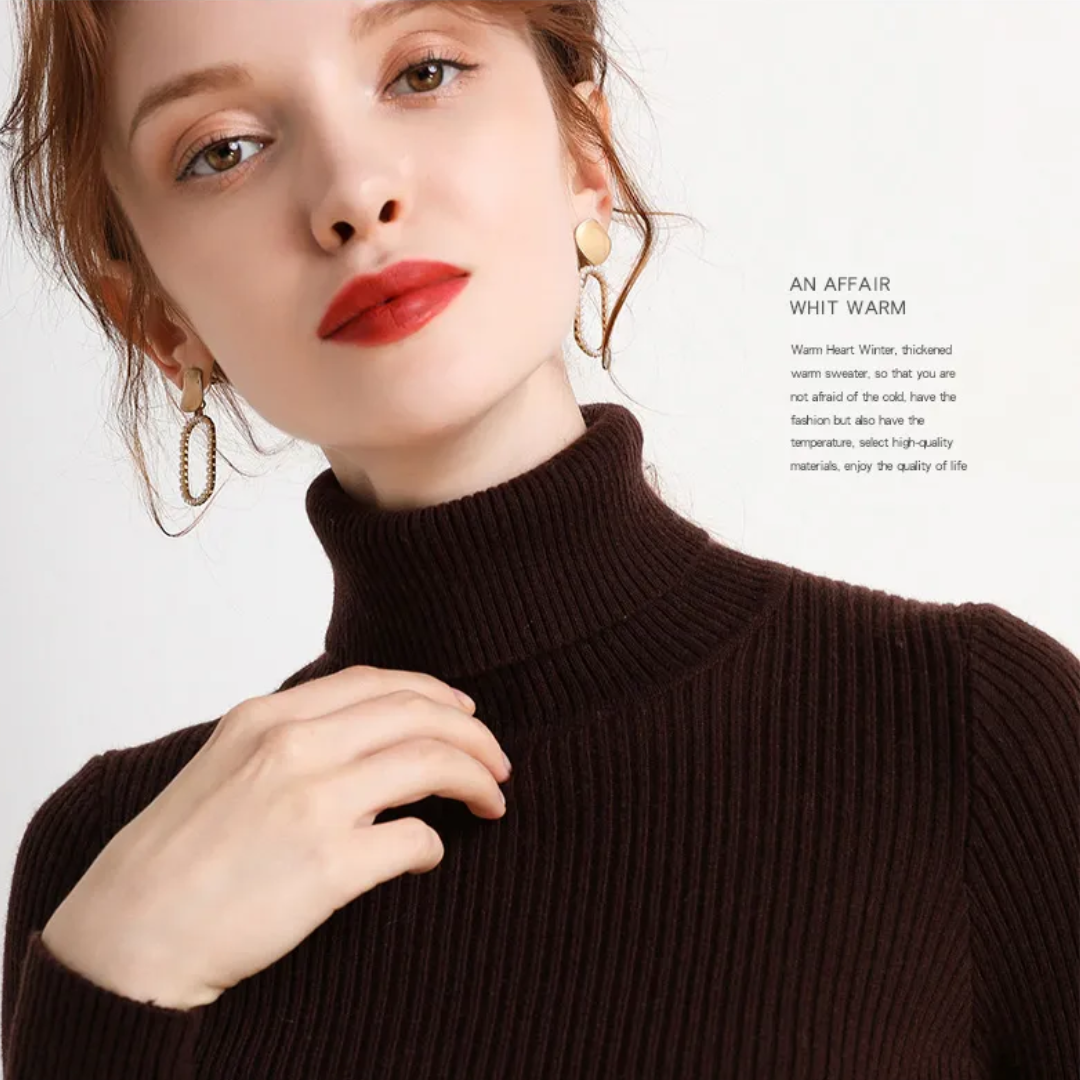 Juliette | Winter-Ready Cashmere Turtleneck Sweater