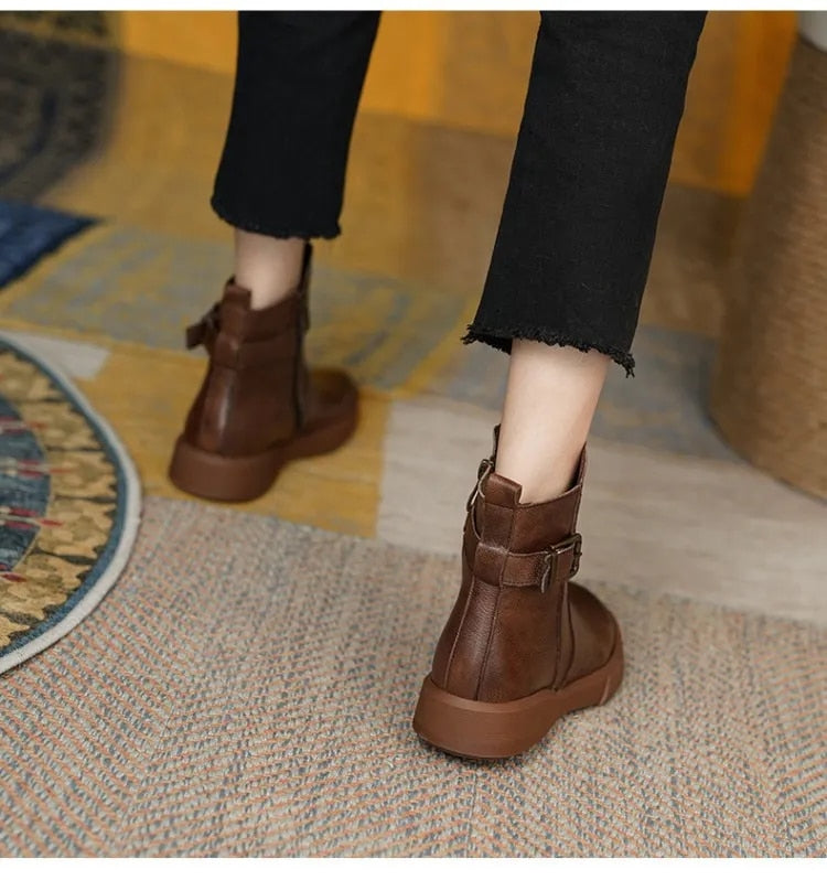Poppy | Vintage Women's Ankle Boots