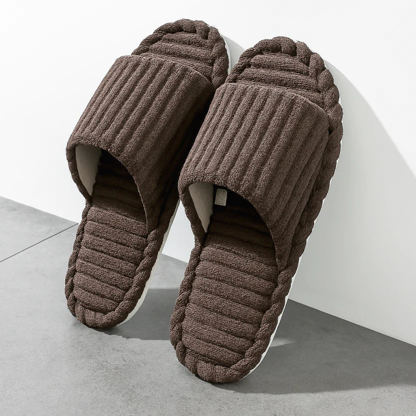 Sophia | Women's Open-Toe Indoor Slippers