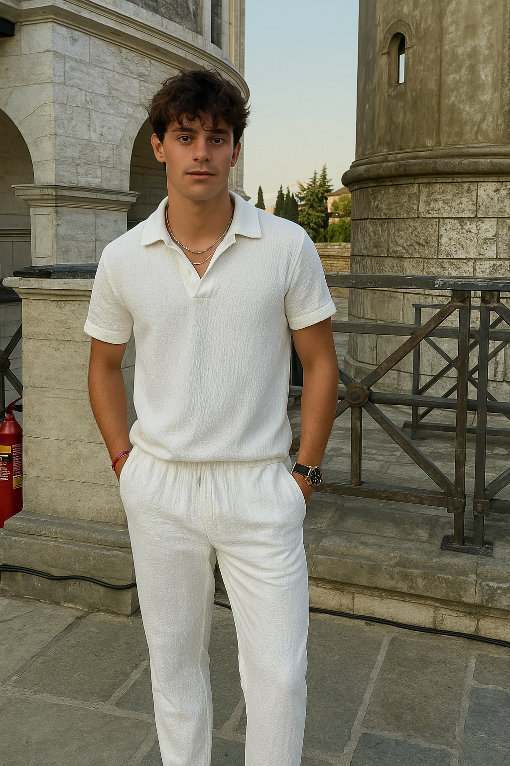 Miles - Classic Old Money Polo Set