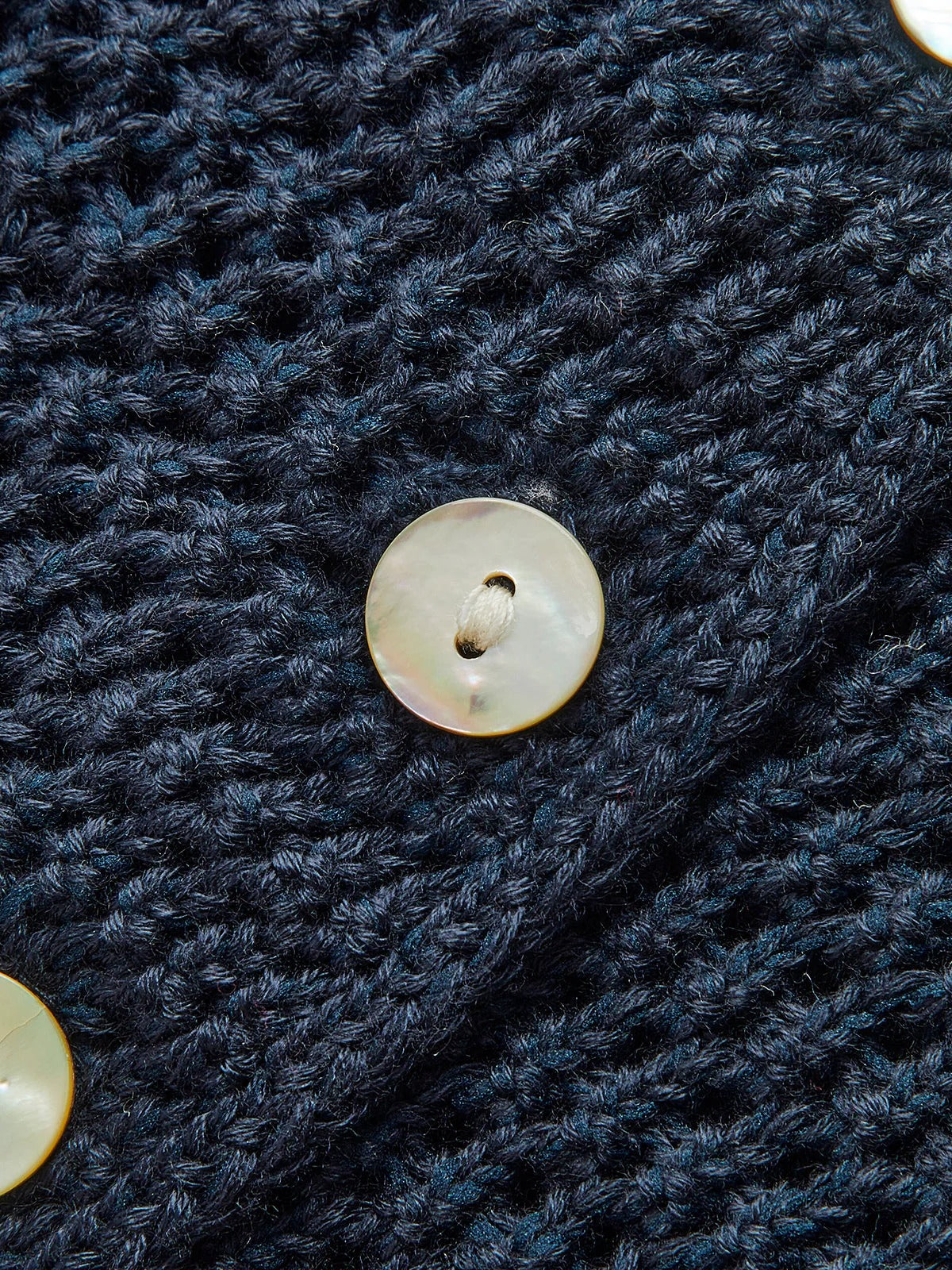 Women’s Off-Shoulder Knit Cardigan - Asymmetric Button Sweater