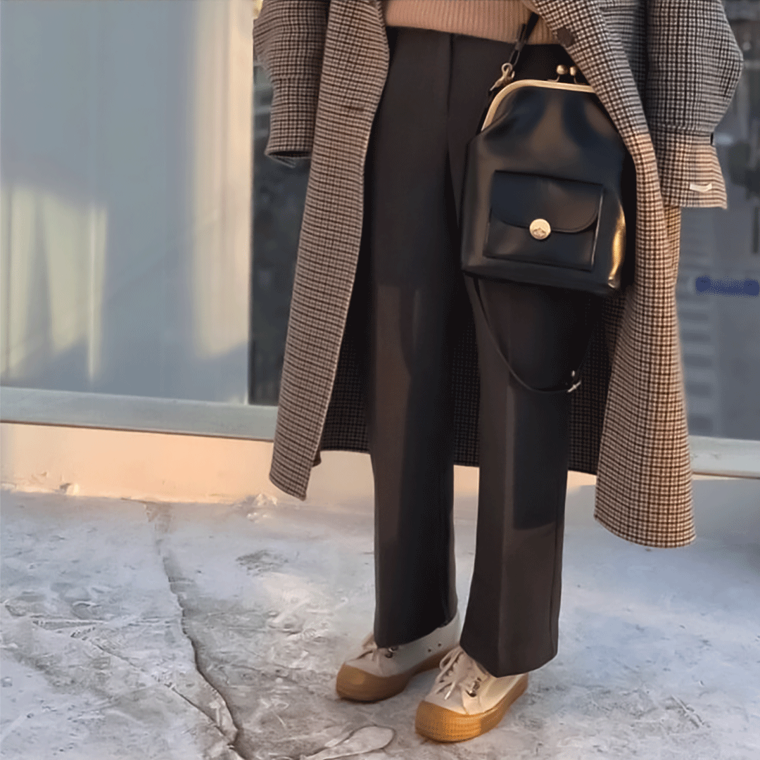 Vintage Kiss-Lock Bag - Retro Chic Essential