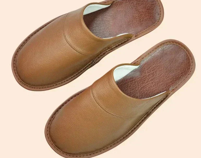 Leather Men's Slippers - Lucas