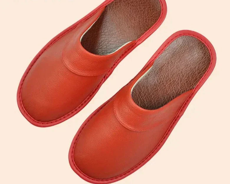 Leather Men's Slippers - Lucas