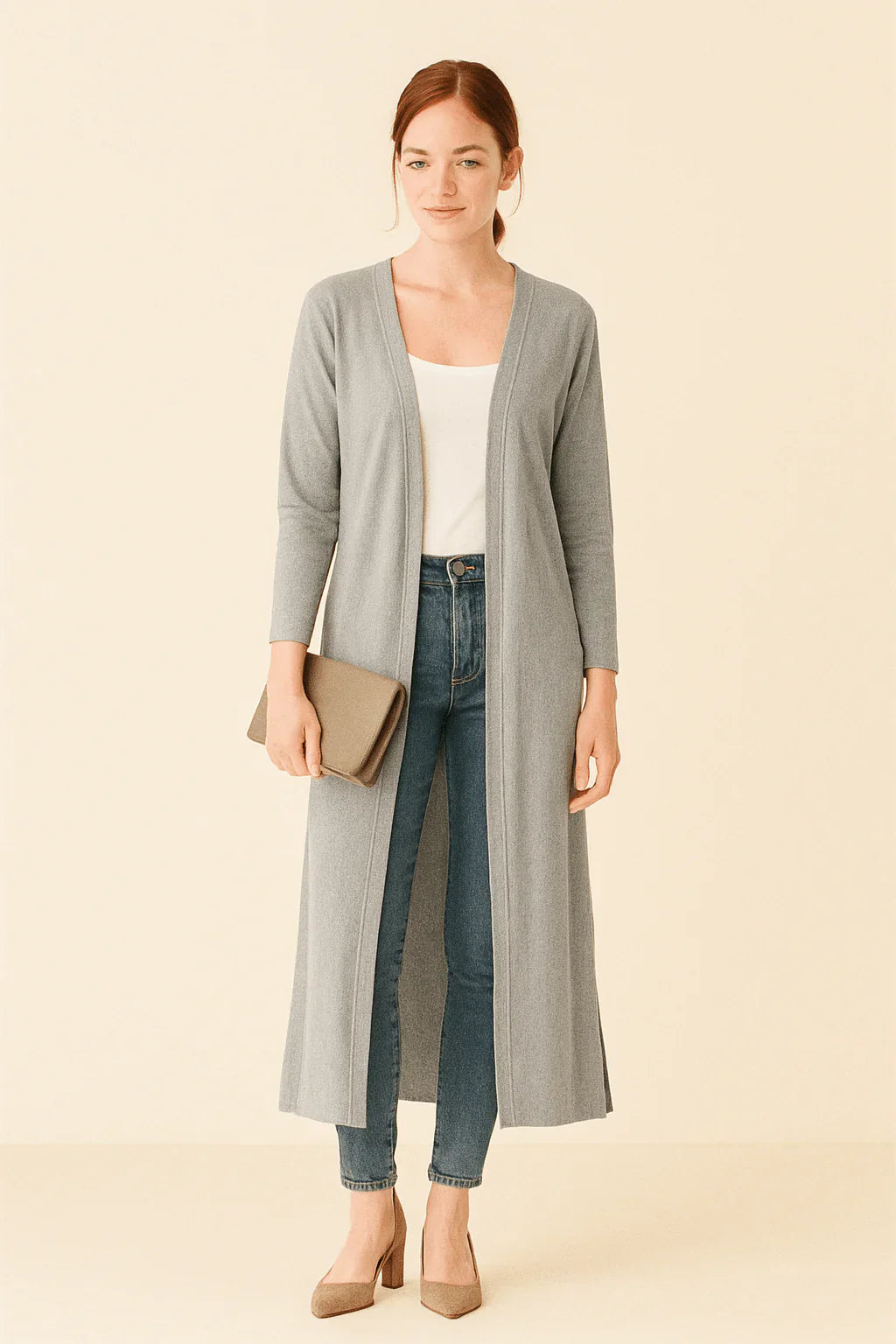 Women’s Longline Knit Cardigan