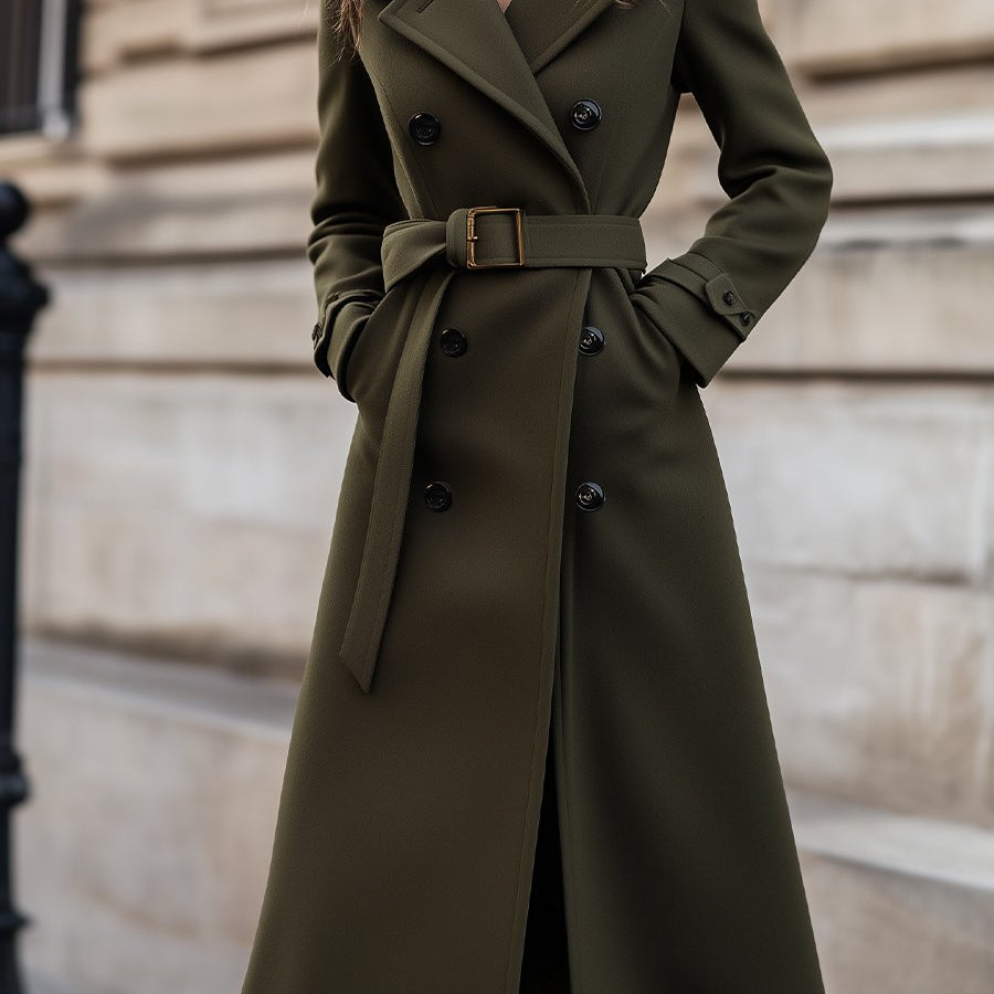 Elena | Wool Coat - Maison & Moor