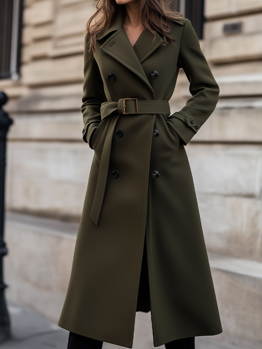 Elena | Wool Coat - Maison & Moor