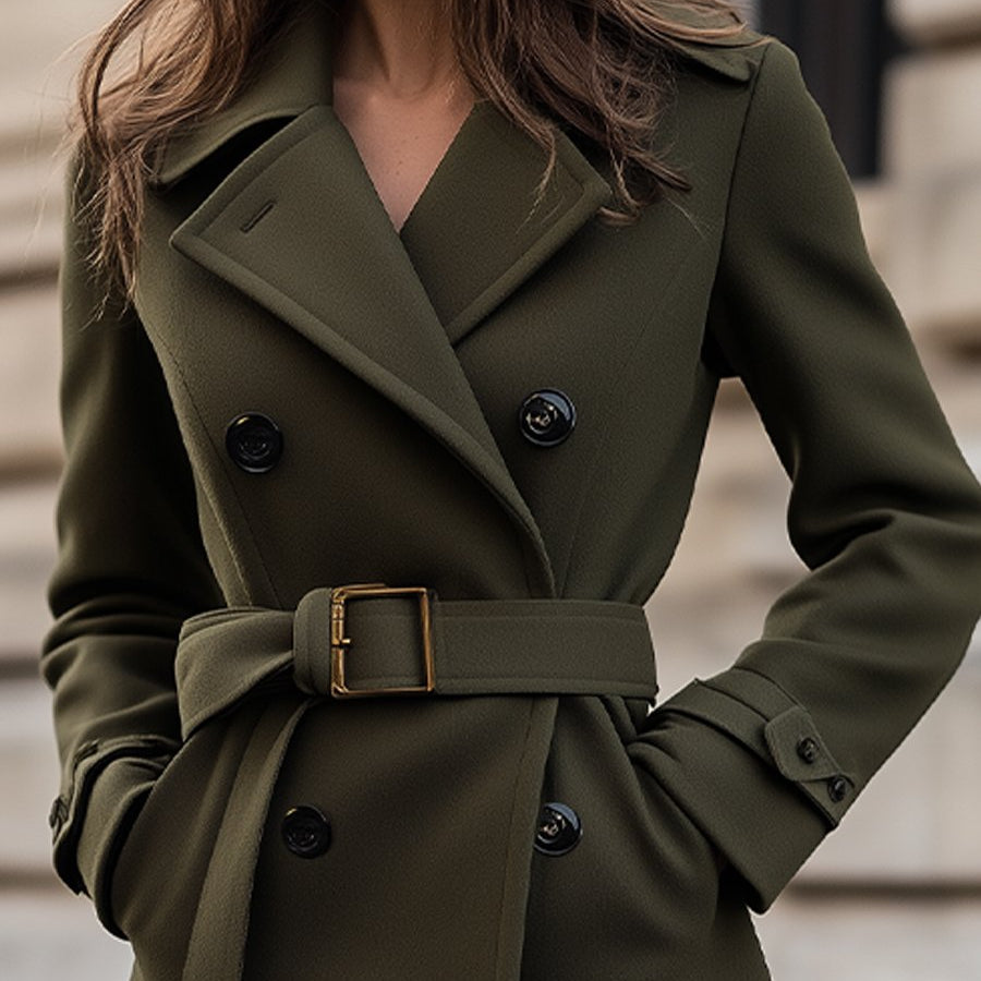 Elena | Wool Coat - Maison & Moor