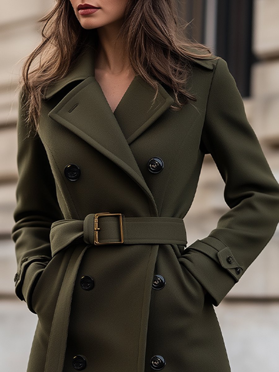 Elena | Wool Coat - Maison & Moor