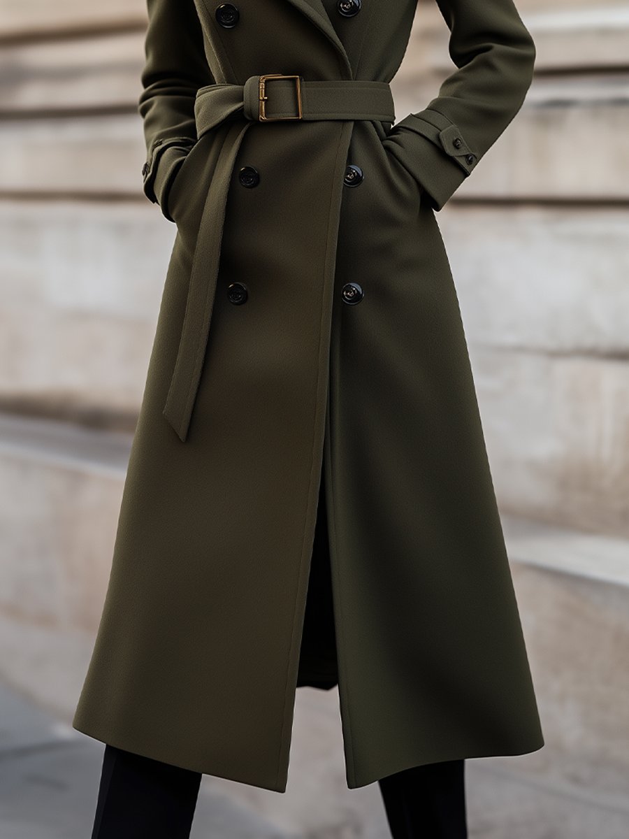 Elena | Wool Coat - Maison & Moor