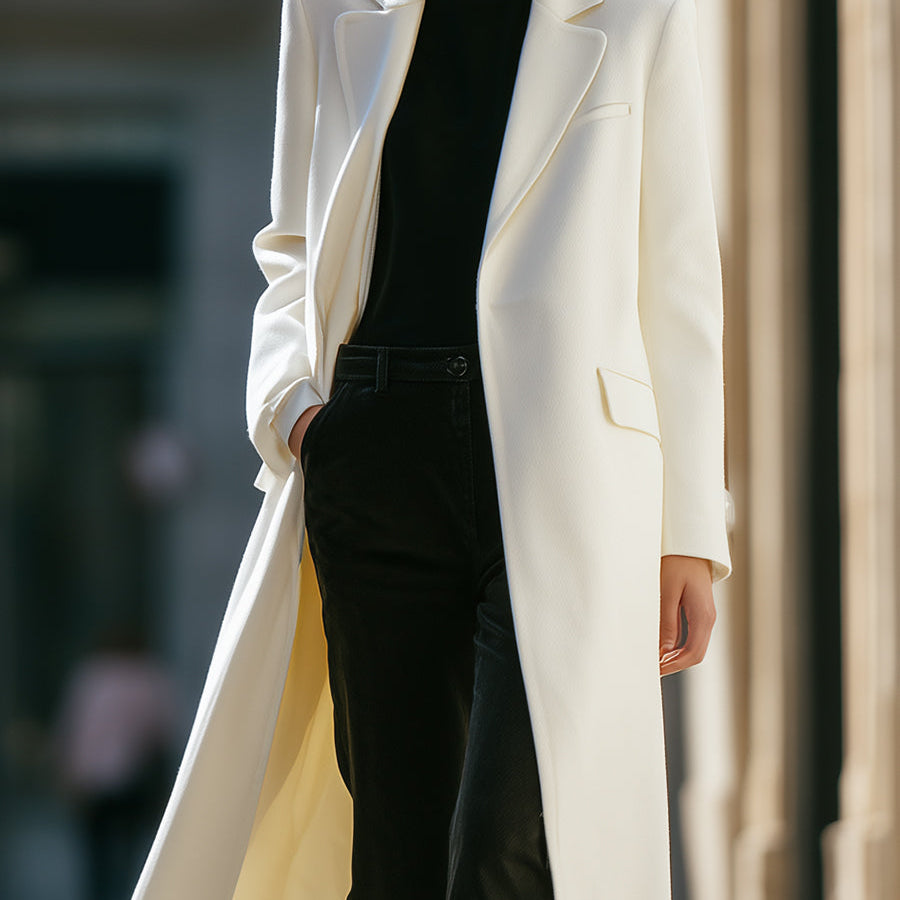 Elena | Long Coat - Maison & Moor