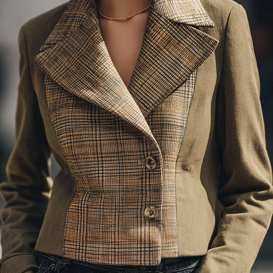 Elena | Cropped Blazer - Maison & Moor